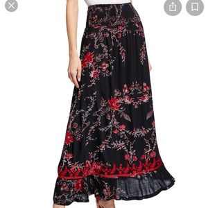 Long flowy floral skirt from Raga. NWT.
